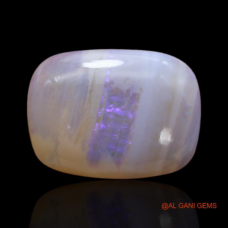 14.40 Cts Natural Australian Fire Opal Loose Gemstone Oval Cabochon 22x16x5 mm A-143