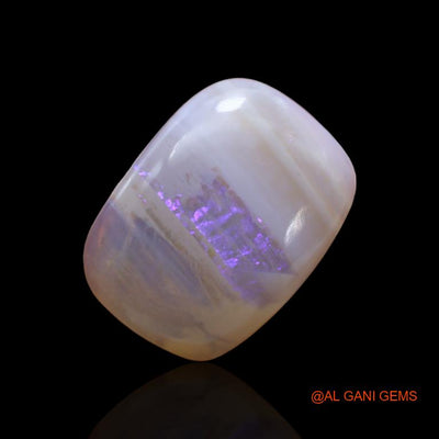 14.40 Cts Natural Australian Fire Opal Loose Gemstone Oval Cabochon 22x16x5 mm A-143