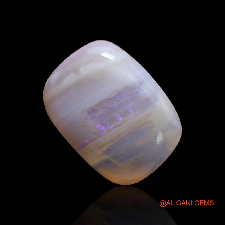 14.40 Cts Natural Australian Fire Opal Loose Gemstone Oval Cabochon 22x16x5 mm A-143
