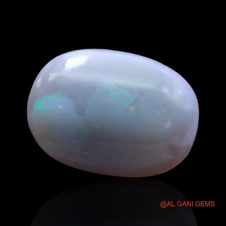 Natural Fire Opal Gemstone 17.60 Cts Loose Oval Cabochon From Australia 24x18x8 mm A-144