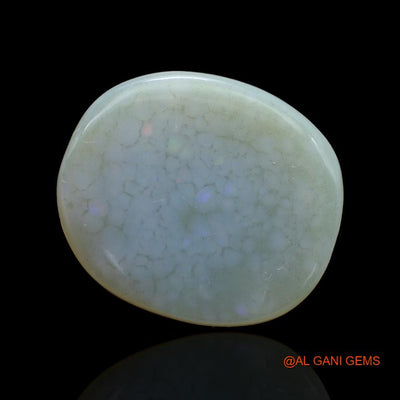 37.90 Cts Natural Australian Fire Opal Loose Gemstone Oval Cabochon 26x22x8 mm A-147