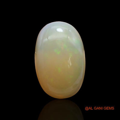 52.40 Cts Unheated Australian Fire Opal Loose Gemstone Oval Cabochon Natural 32x21x4 mm A-148
