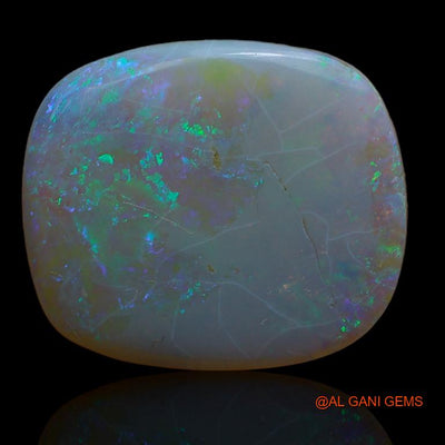8.00 Cts Unheated Australian Fire Opal Loose Gemstone Oval Cabochon Natural 20x17x3 mm A-156