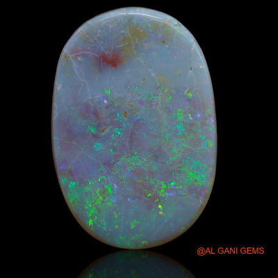 14.00 Cts Natural Australian Fire Opal Loose Gemstone Oval Cabochon 24x17x4 mm A-157