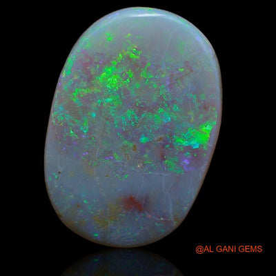 14.00 Cts Natural Australian Fire Opal Loose Gemstone Oval Cabochon 24x17x4 mm A-157