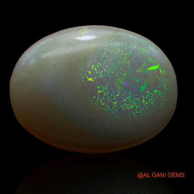 23.00 Cts Unheated Australian Fire Opal Loose Gemstone Oval Cabochon Natural 24x19x7 mm A-159