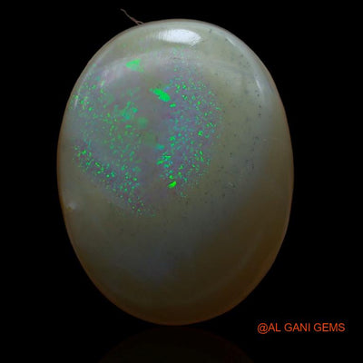23.00 Cts Unheated Australian Fire Opal Loose Gemstone Oval Cabochon Natural 24x19x7 mm A-159