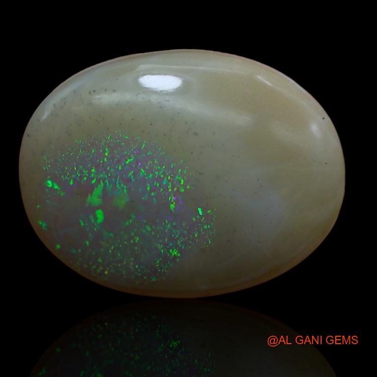 23.00 Cts Unheated Australian Fire Opal Loose Gemstone Oval Cabochon Natural 24x19x7 mm A-159