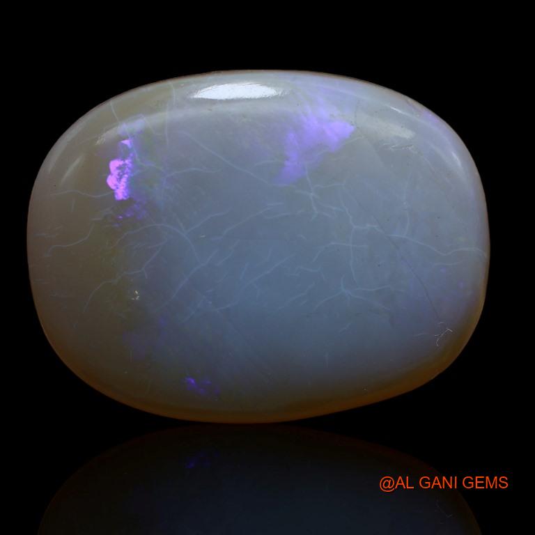 36.00 Cts Natural Australian Fire Opal Loose Gemstone Oval Cabochon 28x21x8 mm A-160
