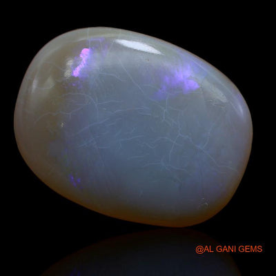 36.00 Cts Natural Australian Fire Opal Loose Gemstone Oval Cabochon 28x21x8 mm A-160