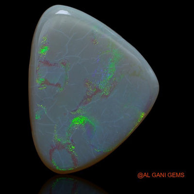 Natural Fire Opal Gemstone 30.00 Cts Loose Oval Cabochon From Australia 33x26x5 mm A-165