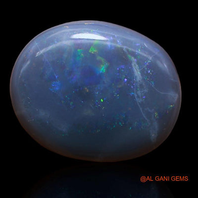 9.00 Cts Natural Australian Fire Opal Loose Gemstone Oval Cabochon 18x15x5 mm A-167