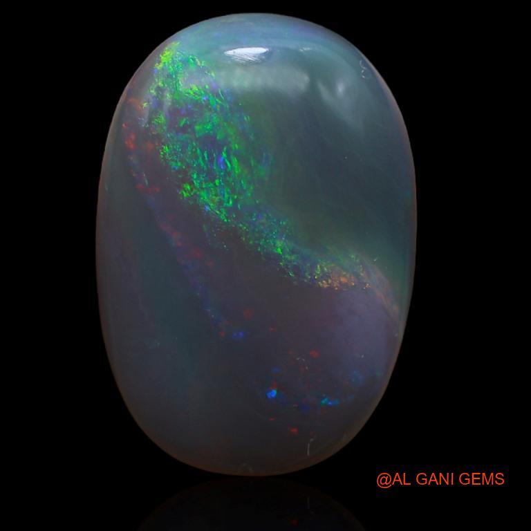 13.00 Cts Natural Australian Fire Opal Loose Gemstone Oval Cabochon 19x13x7 mm A-168