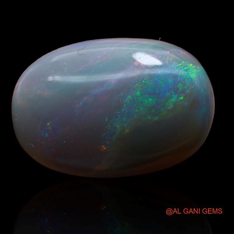 13.00 Cts Natural Australian Fire Opal Loose Gemstone Oval Cabochon 19x13x7 mm A-168