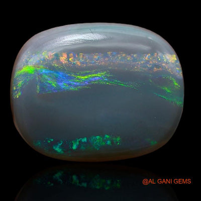 Natural Untreated Fire Opal Loose Gemstone Oval Cabochon From Australia 12.00 Cts 18x14x6 mm A-169