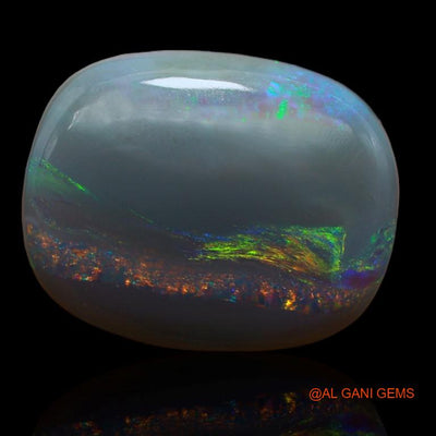 Natural Untreated Fire Opal Loose Gemstone Oval Cabochon From Australia 12.00 Cts 18x14x6 mm A-169