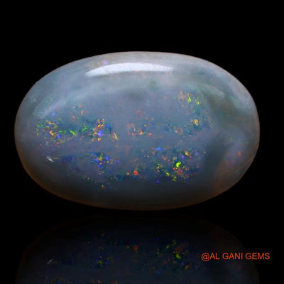 12.00 Cts Natural Australian Fire Opal Loose Gemstone Oval Cabochon 20x13x6 mm A-172