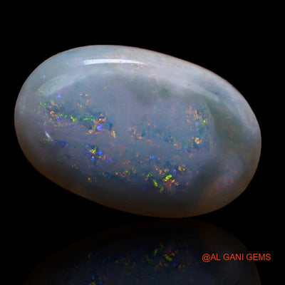12.00 Cts Natural Australian Fire Opal Loose Gemstone Oval Cabochon 20x13x6 mm A-172