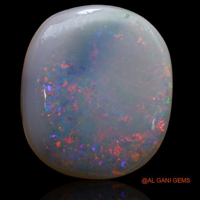 13.00 Cts Natural Australian Fire Opal Loose Gemstone Oval Cabochon 20x17x5 mm A-173