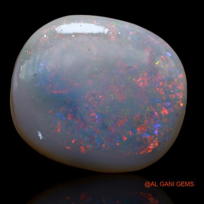 13.00 Cts Natural Australian Fire Opal Loose Gemstone Oval Cabochon 20x17x5 mm A-173