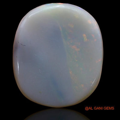 13.00 Cts Natural Australian Fire Opal Loose Gemstone Oval Cabochon 20x17x5 mm A-173