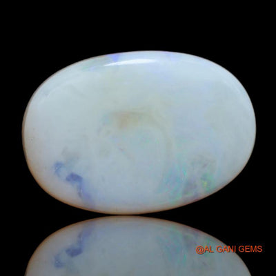 Natural Fire Opal Gemstone 12.95 Cts Loose Fancy Cabochon From Australia 21x14x5 mm A-17