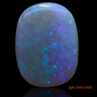 16.85 Cts Natural Australian Fire Opal Loose Gemstone Oval Cabochon 20x15x2 mm A-183