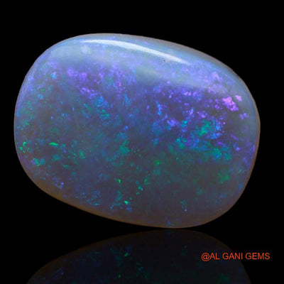 16.85 Cts Natural Australian Fire Opal Loose Gemstone Oval Cabochon 20x15x2 mm A-183