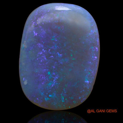 16.85 Cts Natural Australian Fire Opal Loose Gemstone Oval Cabochon 20x15x2 mm A-183