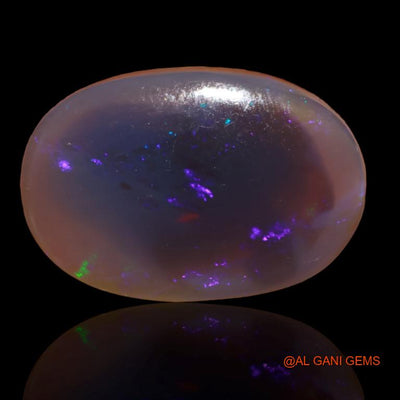 22.35 Cts Unheated Australian Fire Opal Loose Gemstone Oval Cabochon Natural 24x16x7 mm A-185