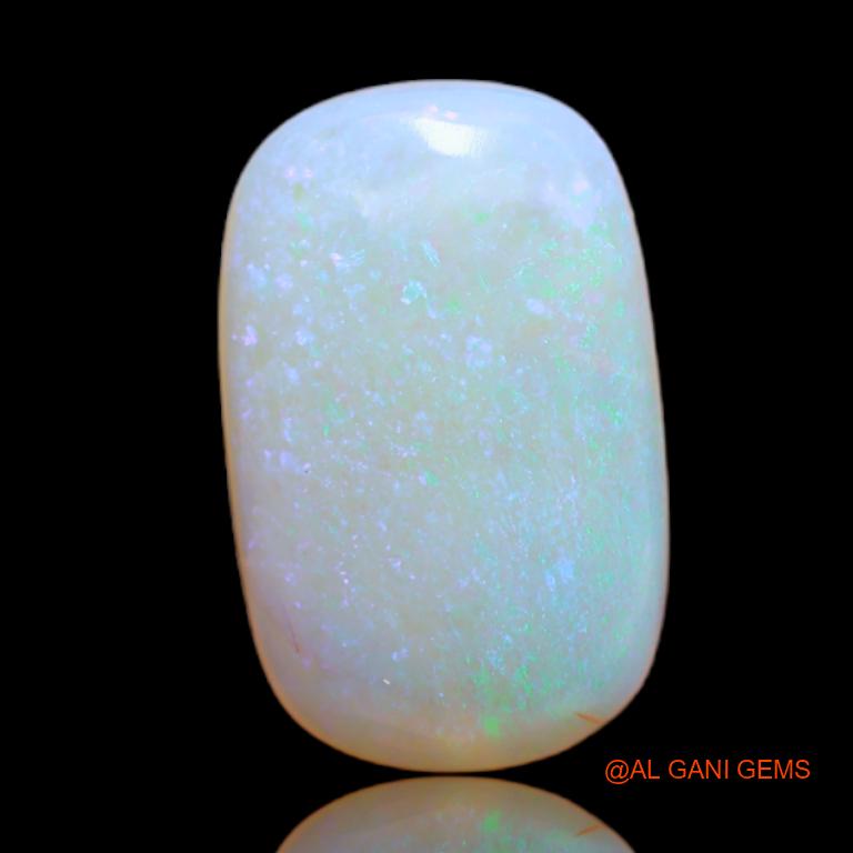 6.05 Cts Unheated Australian Fire Opal Loose Gemstone Oval Cabochon Natural 16x10x5 mm A-18