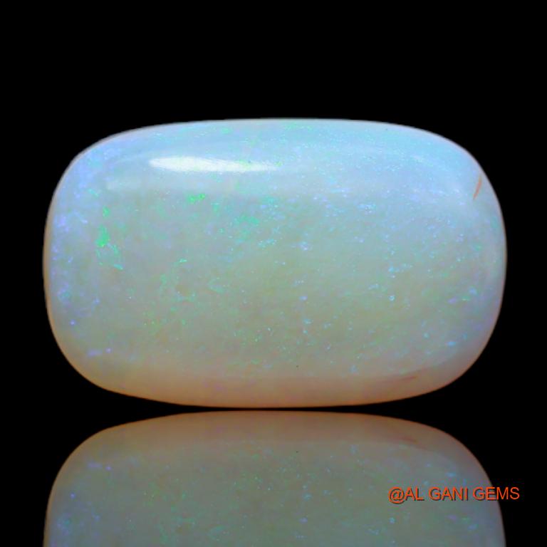 6.05 Cts Unheated Australian Fire Opal Loose Gemstone Oval Cabochon Natural 16x10x5 mm A-18