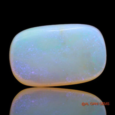 6.05 Cts Unheated Australian Fire Opal Loose Gemstone Oval Cabochon Natural 16x10x5 mm A-18