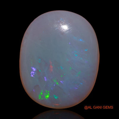 Natural Untreated Fire Opal Loose Gemstone Oval Cabochon From Australia 22.50 Cts 25x20x6 mm A-195