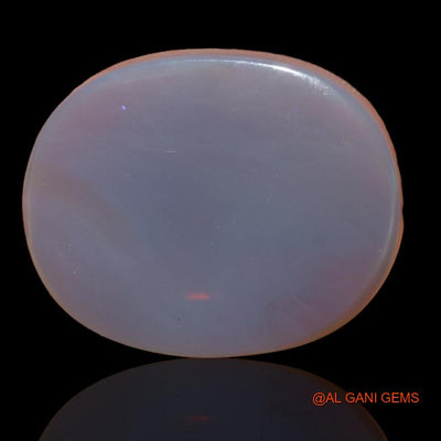 Natural Untreated Fire Opal Loose Gemstone Oval Cabochon From Australia 22.50 Cts 25x20x6 mm A-195