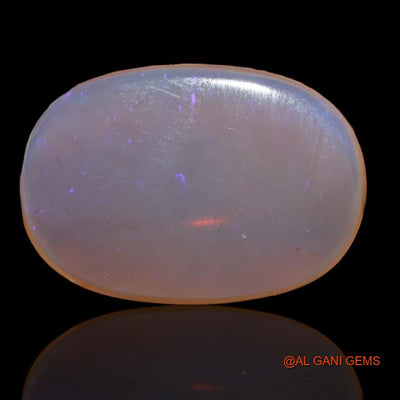 Natural Untreated Fire Opal Loose Gemstone Oval Cabochon From Australia 34.30 Cts 27x19x8 mm A-198