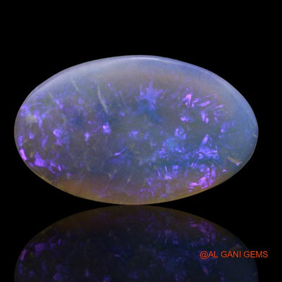 Natural Untreated Fire Opal Loose Gemstone Fancy Cabochon From Australia 19.90 Cts 35x22x4 mm A-199