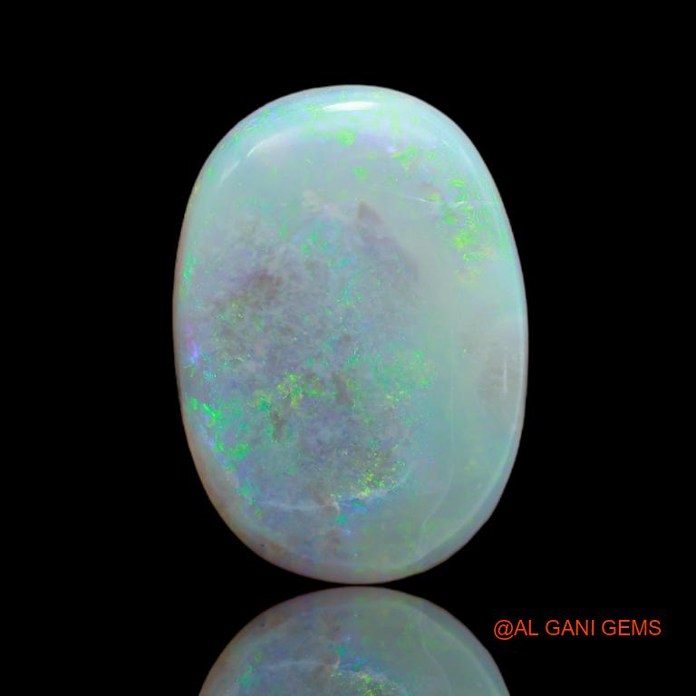 10.00 Cts Natural Australian Fire Opal Loose Gemstone Oval Cabochon 16x13x5 mm A-1