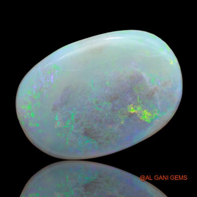 10.00 Cts Natural Australian Fire Opal Loose Gemstone Oval Cabochon 16x13x5 mm A-1