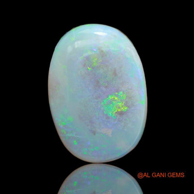10.00 Cts Natural Australian Fire Opal Loose Gemstone Oval Cabochon 16x13x5 mm A-1