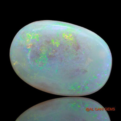 10.00 Cts Natural Australian Fire Opal Loose Gemstone Oval Cabochon 16x13x5 mm A-1