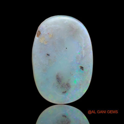 10.00 Cts Natural Australian Fire Opal Loose Gemstone Oval Cabochon 16x13x5 mm A-1