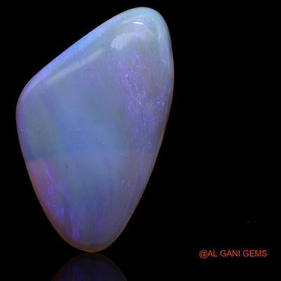 44.65 Cts Natural Australian Fire Opal Fancy Cabochon Loose Gemstone For Jewelry 43x25x7 mm A-200