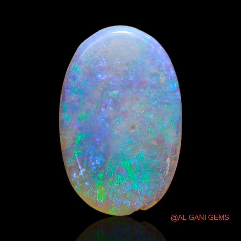 2.05 Cts Natural Australian Fire Opal Loose Gemstone Oval Cabochon 14x9x2 mm A-202