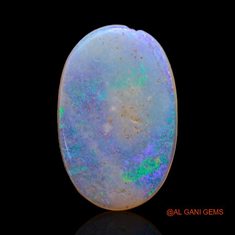 2.05 Cts Natural Australian Fire Opal Loose Gemstone Oval Cabochon 14x9x2 mm A-202
