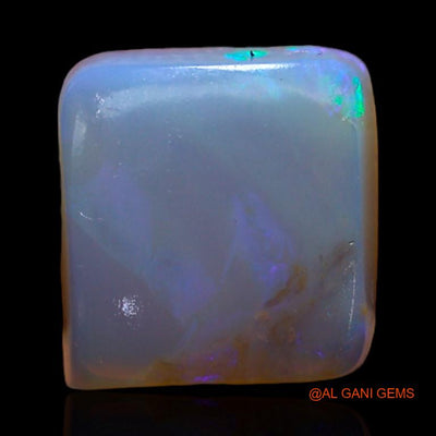 Natural Fire Opal Gemstone 4.80 Cts Loose Square Cabochon From Australia 11x10x4 mm A-204