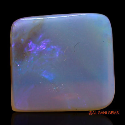 Natural Fire Opal Gemstone 4.80 Cts Loose Square Cabochon From Australia 11x10x4 mm A-204