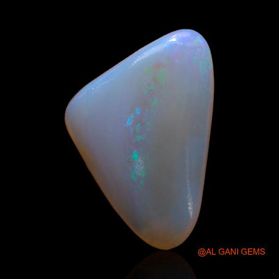 2.75 Cts Natural Australian Fire Opal Loose Gemstone Trillion Cabochon 14x9x3 mm A-209