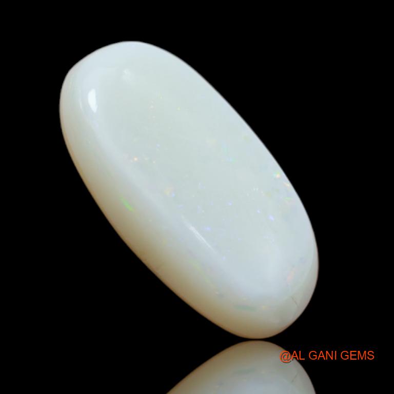 5.75 Cts Natural Australian Fire Opal Loose Gemstone Oval Cabochon 18x9x4 mm A-20