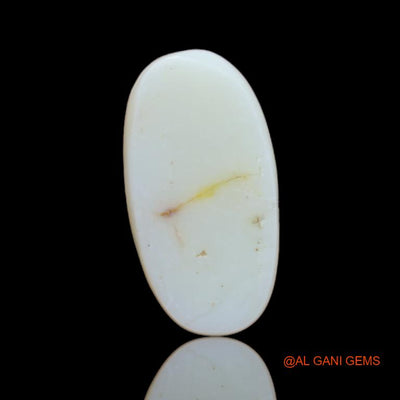 5.75 Cts Natural Australian Fire Opal Loose Gemstone Oval Cabochon 18x9x4 mm A-20